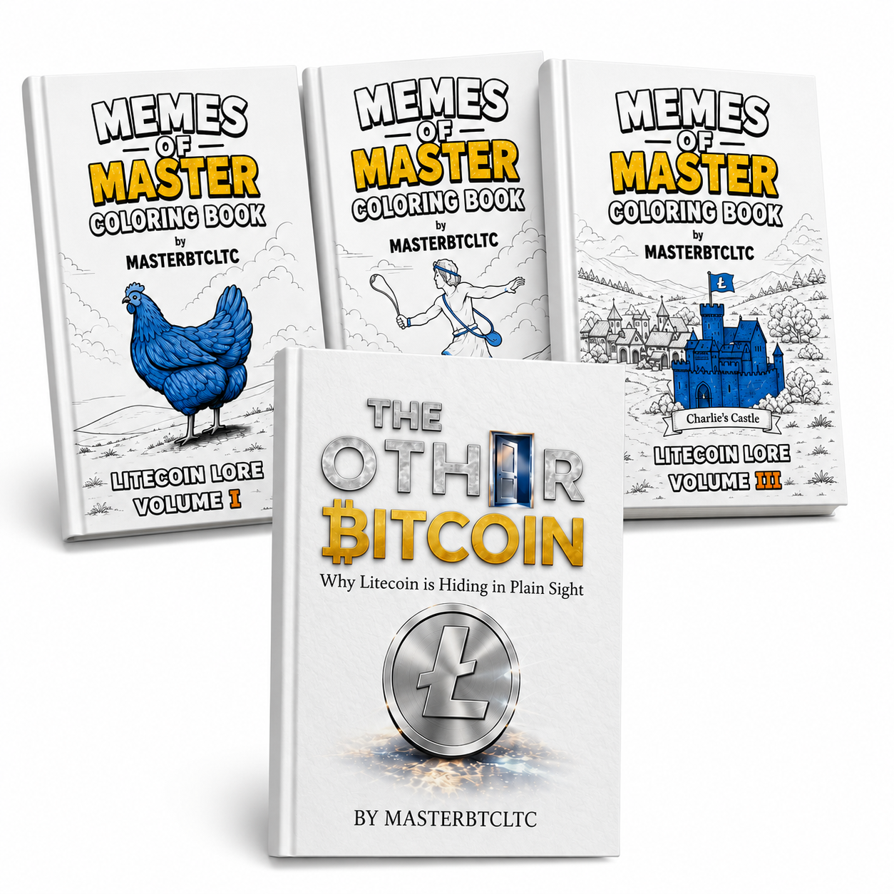 Hardcover Book Bundle — Complete Litecoin Library