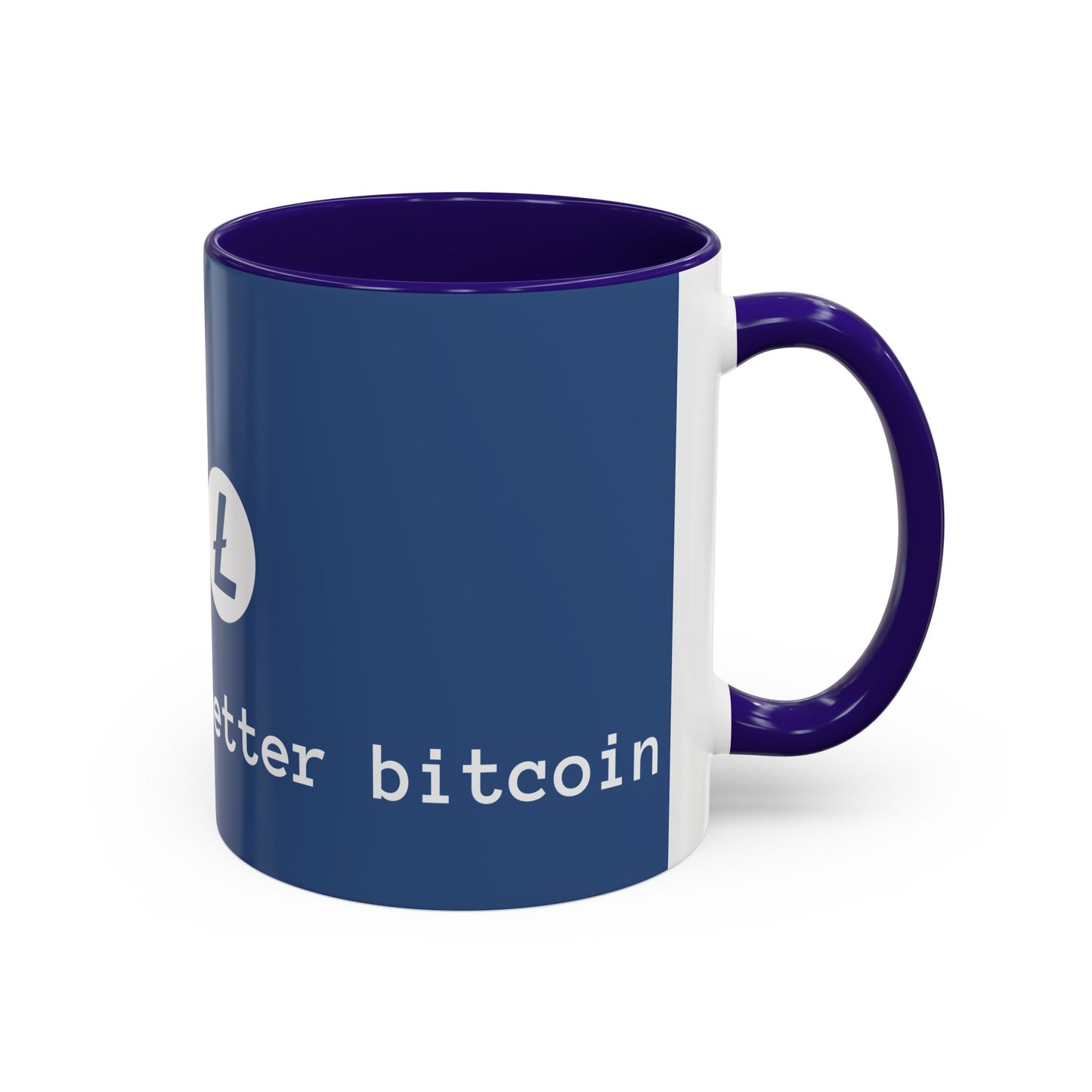 Bitcoin vs Litecoin Crypto Mug – “Look into L” Logo Coffee Cup (11oz/15oz)