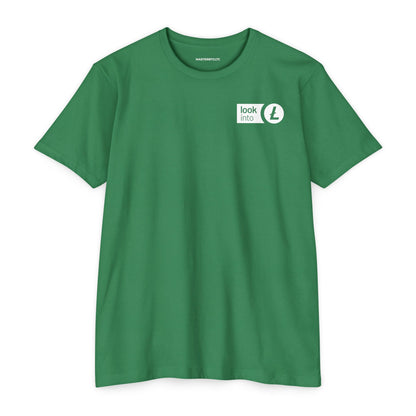 Litecoin Logo T-Shirt — "litecoin is a better bitcoin" Crypto Tee