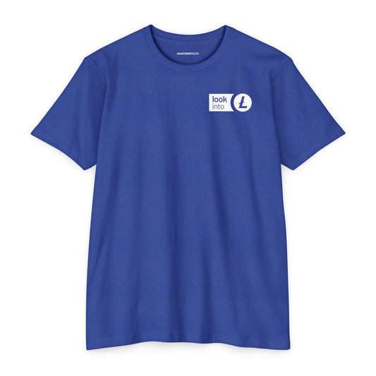 Litecoin Logo T-Shirt — "litecoin is a better bitcoin" Crypto Tee