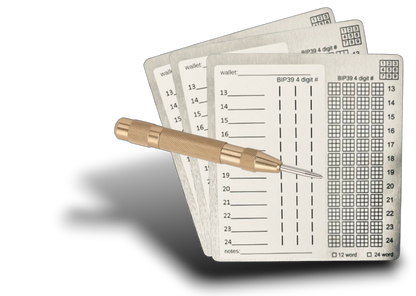 Masters Plate 3 Package + 1 punch tool - double sided