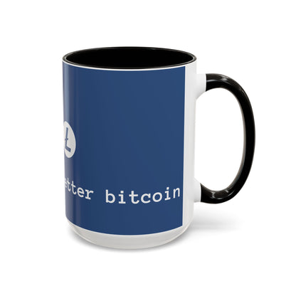 Bitcoin vs Litecoin Crypto Mug – “Look into L” Logo Coffee Cup (11oz/15oz)