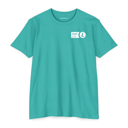 Litecoin Logo T-Shirt — "litecoin is a better bitcoin" Crypto Tee