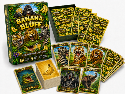 Banana Bluff – Card Game (Pre-Sale)